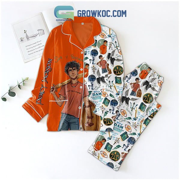 Percy Jackson Movie Half Blood Camp Polyester Pajamas Set