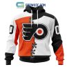 Pittsburgh Penguins Mix Reverse Retro Personalized Hoodie Shirts
