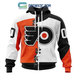 Philadelphia Flyers Mix Reverse Retro Personalized Hoodie Shirts
