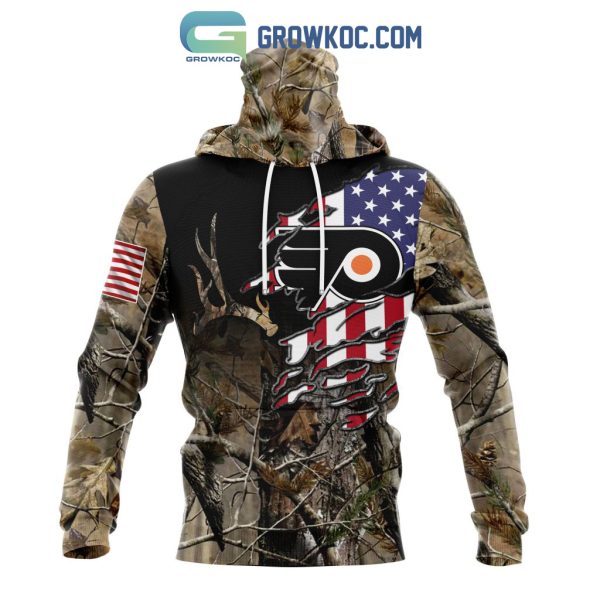 Philadelphia Flyers NHL Special Camo Realtree Hunting Personalized Hoodie T Shirt