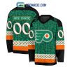 Ottawa Senators St.Patrick’s Day Personalized Long Sleeve Hockey Jersey