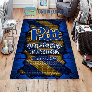 Pittsburgh Panthers Football Team Living Room Rug
