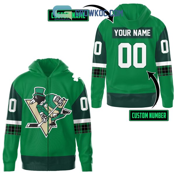 Pittsburgh Penguins St. Patrick’s Day Celebration Personalized Hoodie Shirts