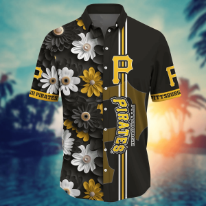 Pittsburgh Pirates Summer Flower Hawaii Shirts