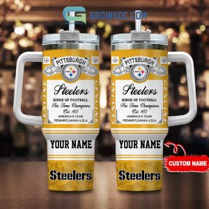 Pittsburgh Steelers Kings of Football Personalized 40oz Tumbler