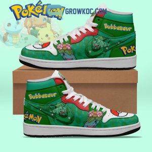 Pokemon Bubbasaur Fan Air Jordan 1 Shoes