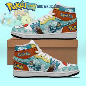 Pokemon Squirtle Fan Air Jordan 1 Shoes