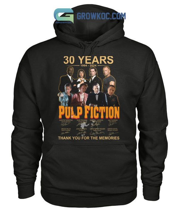 Pulp Fiction 30 Years Of The Memories T Shirt