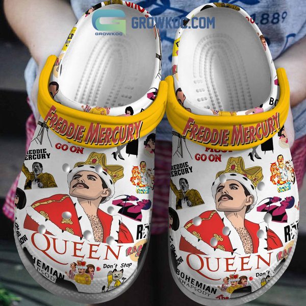 Queen Freddie Mercury Bohemian Rapsody Crocs Clogs