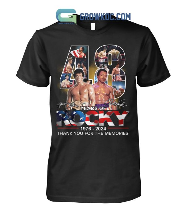 Rocky 48th Anniversary The Memories T Shirt