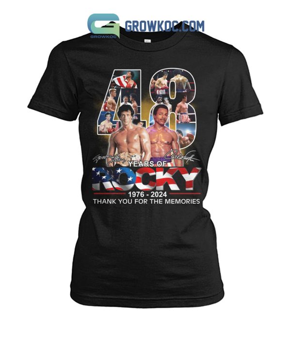 Rocky 48th Anniversary The Memories T Shirt