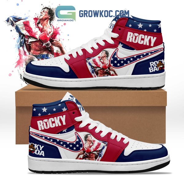 Rocky Balboa Fan Air Jordan 1 Shoes