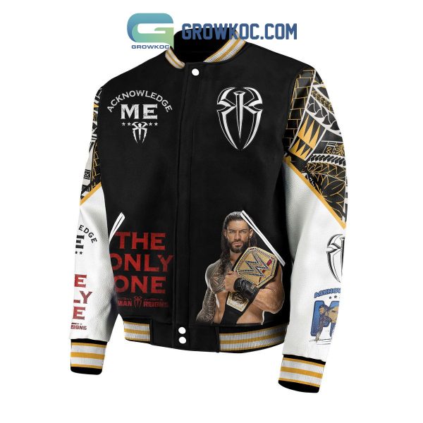 Roman Reigns Tribal The Only One Baseball Jacket