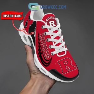 Rutgers Scarlet Knights Personalized TN Shoes