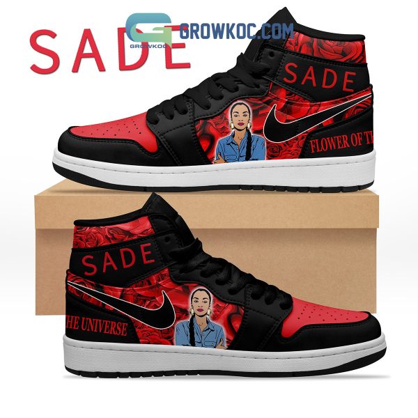 Sade Flower Of The Universe Air Jordan 1 Shoes