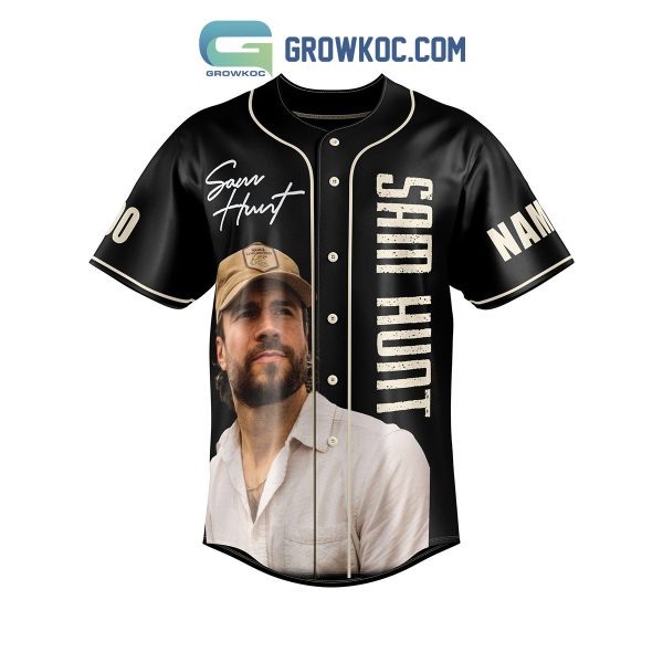 Sam Hunt Outskirts Tour 2024 Personalized Baseball Jersey