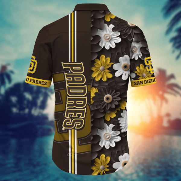 San Diego Padres Summer Flower Hawaii Shirts