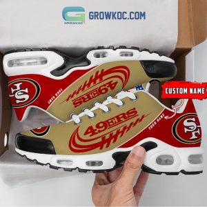 San Francisco 49ers Personalized TN Shoes