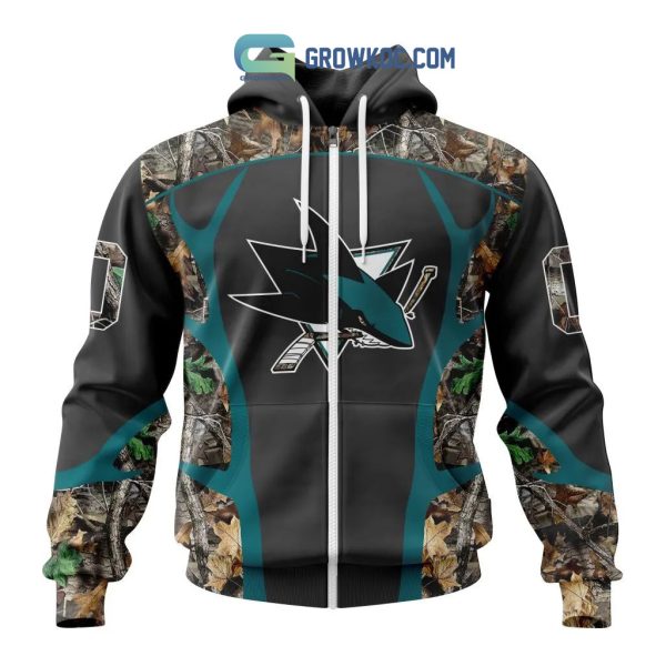 San Jose Sharks NHL Special Camo Hunting Personalized Hoodie T Shirt