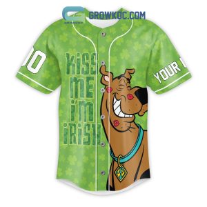 Scooby Doo I Am Irish St. Patrick’s Day Personalized Baseball Jersey