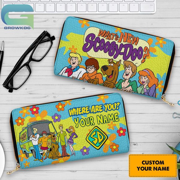 Scooby Doo Where Are You Personalized Purse Wallet