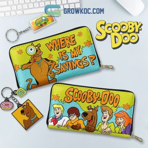 Scooby Doo Where Is My Savings Woman Purse Wallet