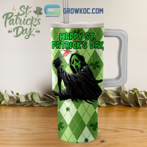 Scream Ghostface St. Patrick’s Day Fan 40oz Tumbler