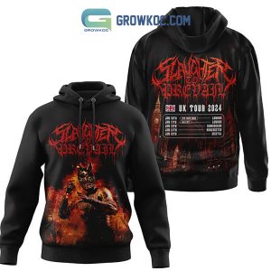 Slaughter To Prevail UK Tour 2024 Hoodie Shirts