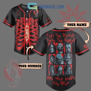 Slipknot The Limits Of The Dead All Hope Is Gone Personalized Baseball Jersey
