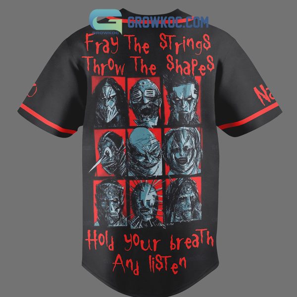Slipknot Hold Your Breath Personalized Baseball Jersey