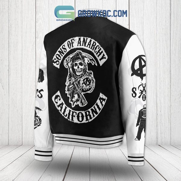 Son Of Anarchy California Fan Baseball Jacket