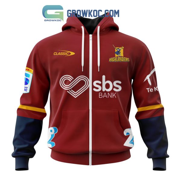Speight’s Highlanders Personalized 2024 Away Super Rugby Fan Hoodie Shirts
