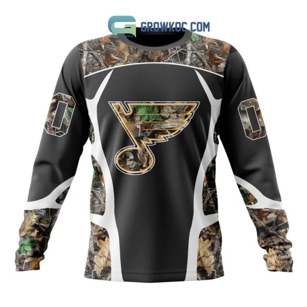 St. Louis Blues NHL Special Camo Hunting Personalized Hoodie T Shirt