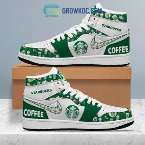 Starbucks Coffee Love Air Jordan 1 Shoes