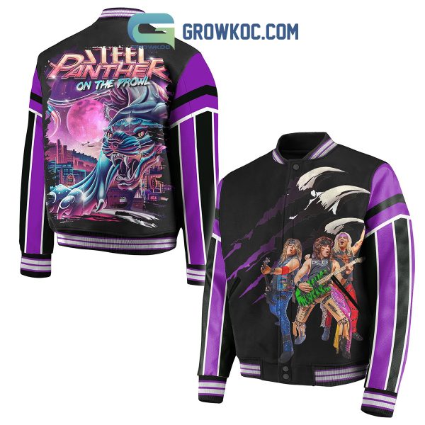 Steel Panther Pink On The Prowl Fan Baseball Jacket