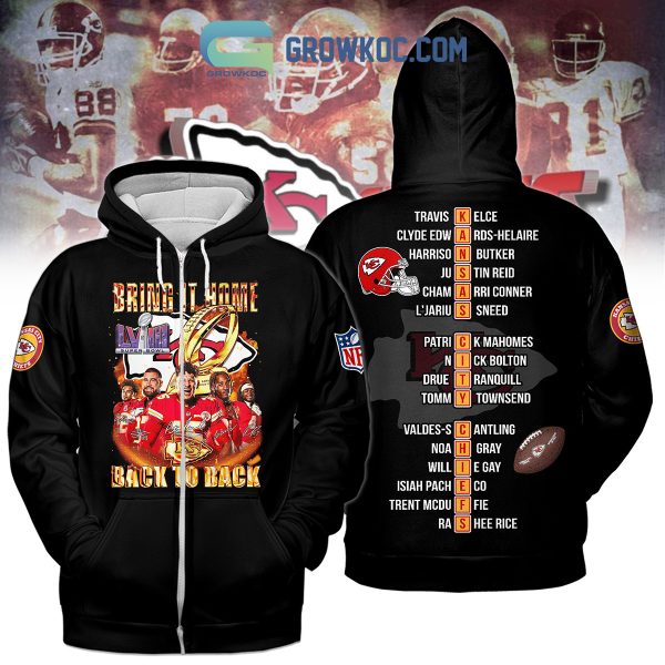 Super Bowl 2024 Chiefs Back To Back Champions Bring It Home Hoodie T Shirt