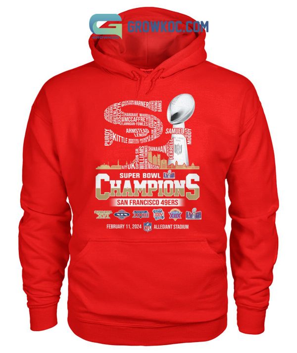 Super Bowl Champions 49ers T Shirt