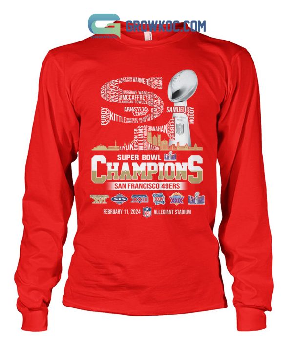 Super Bowl Champions 49ers T Shirt