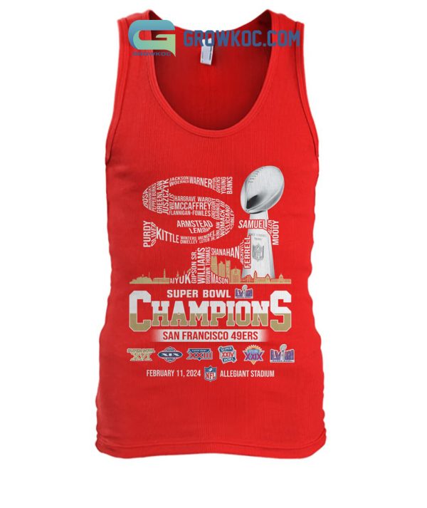 Super Bowl Champions 49ers T Shirt