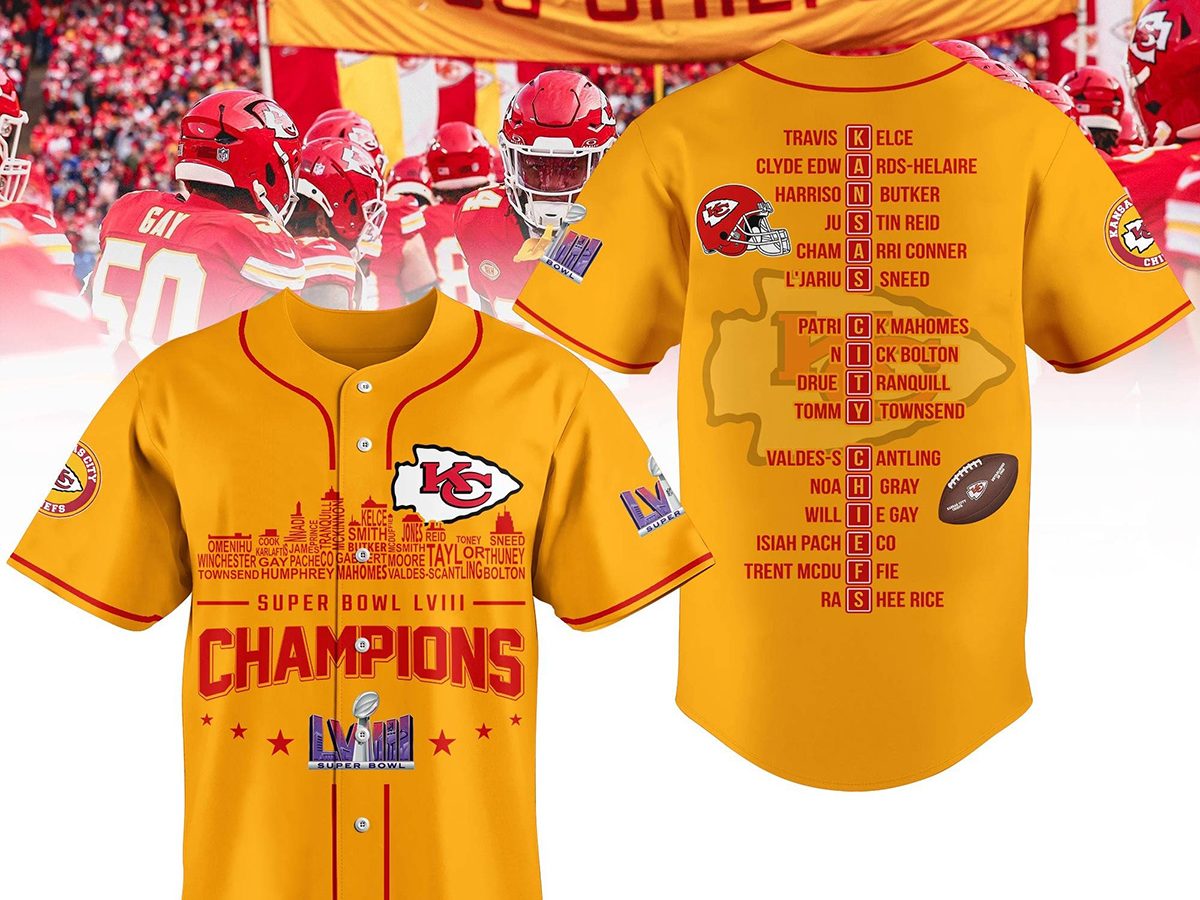 Chiefs 2024 yellow jersey