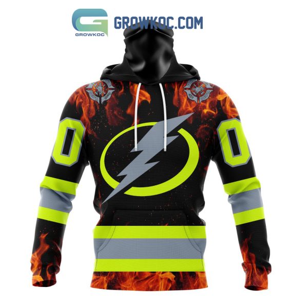 Tampa Bay Lightning Honoring Firefighters Hoodie Shirts