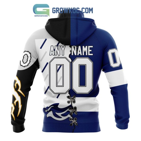 Tampa Bay Lightning Mix Reverse Retro Personalized Hoodie Shirts