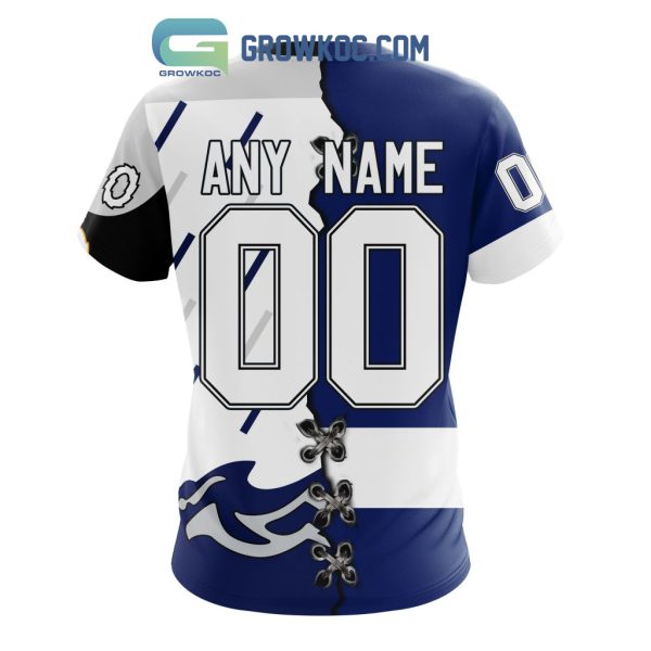 Tampa Bay Lightning Mix Reverse Retro Personalized Hoodie Shirts