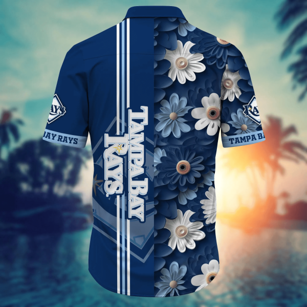 Tampa Bay Rays Summer Flower Hawaii Shirts