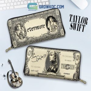 Taylor Swift Evermore Album Purse Wallet