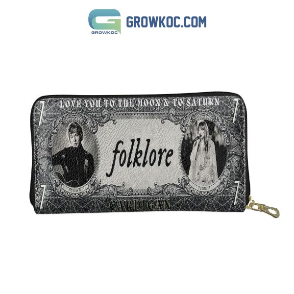 Taylor Swift Folklore Album Purse Wallet