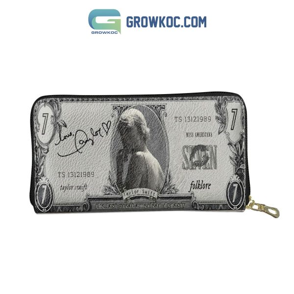 Taylor Swift Folklore Album Purse Wallet