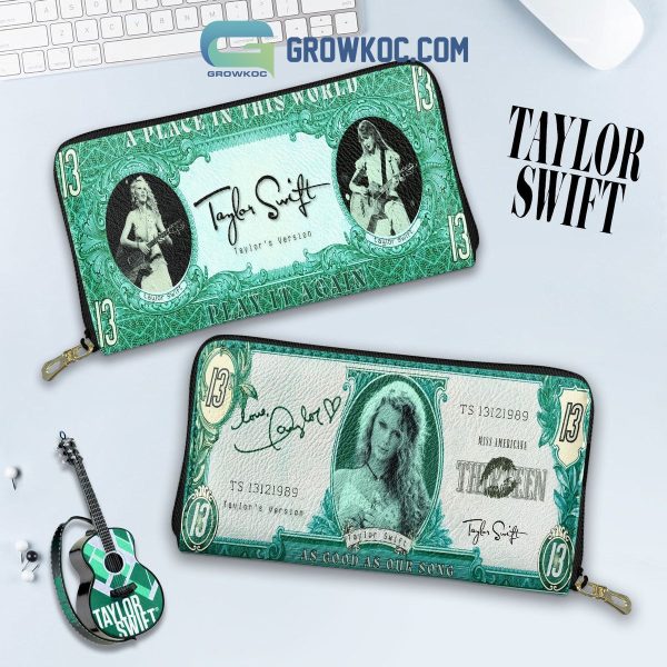 Taylor Swift Play It Again Album Purse Wallet