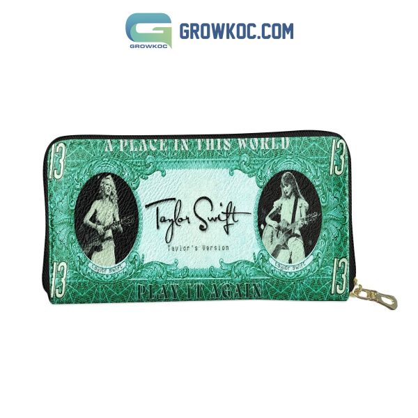 Taylor Swift Play It Again Album Purse Wallet