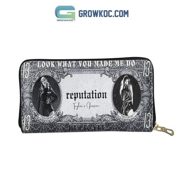 Taylor Swift Reputation Album Purse Wallet